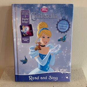 Disney Cinderella NEW hardcover Book 6 stories beautiful & coloufrul book